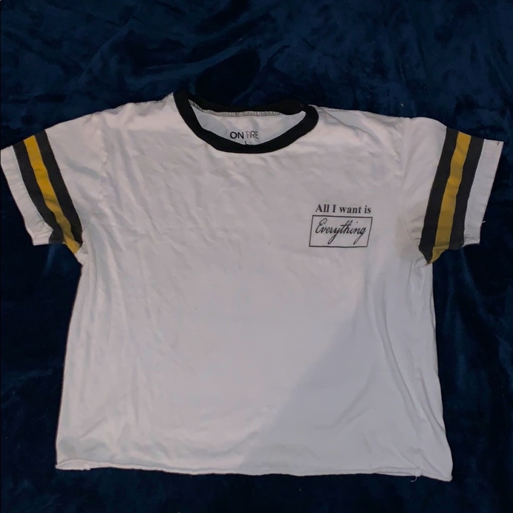 Crop/ T-shirt